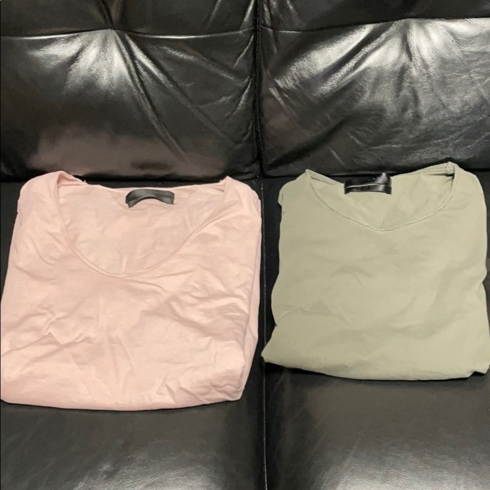 2 Zara Essentials t shirts